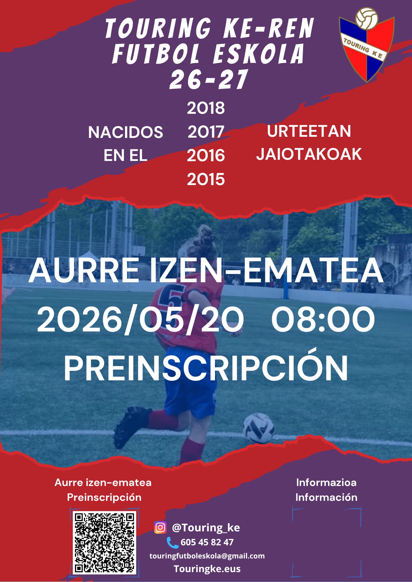 Touring KE-ren Futbol Eskola 26-27